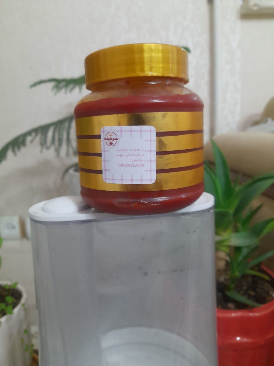 ظرف نیم کیلویی سرخینه 🍅